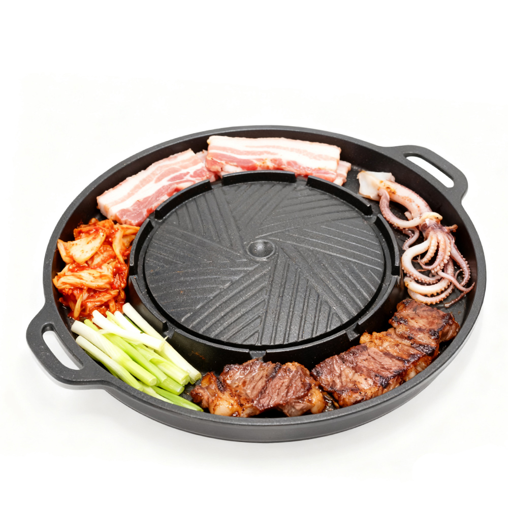 Korean Bbq Grill - KOSUN Kore Barbekü Izgara Tavası 2'si