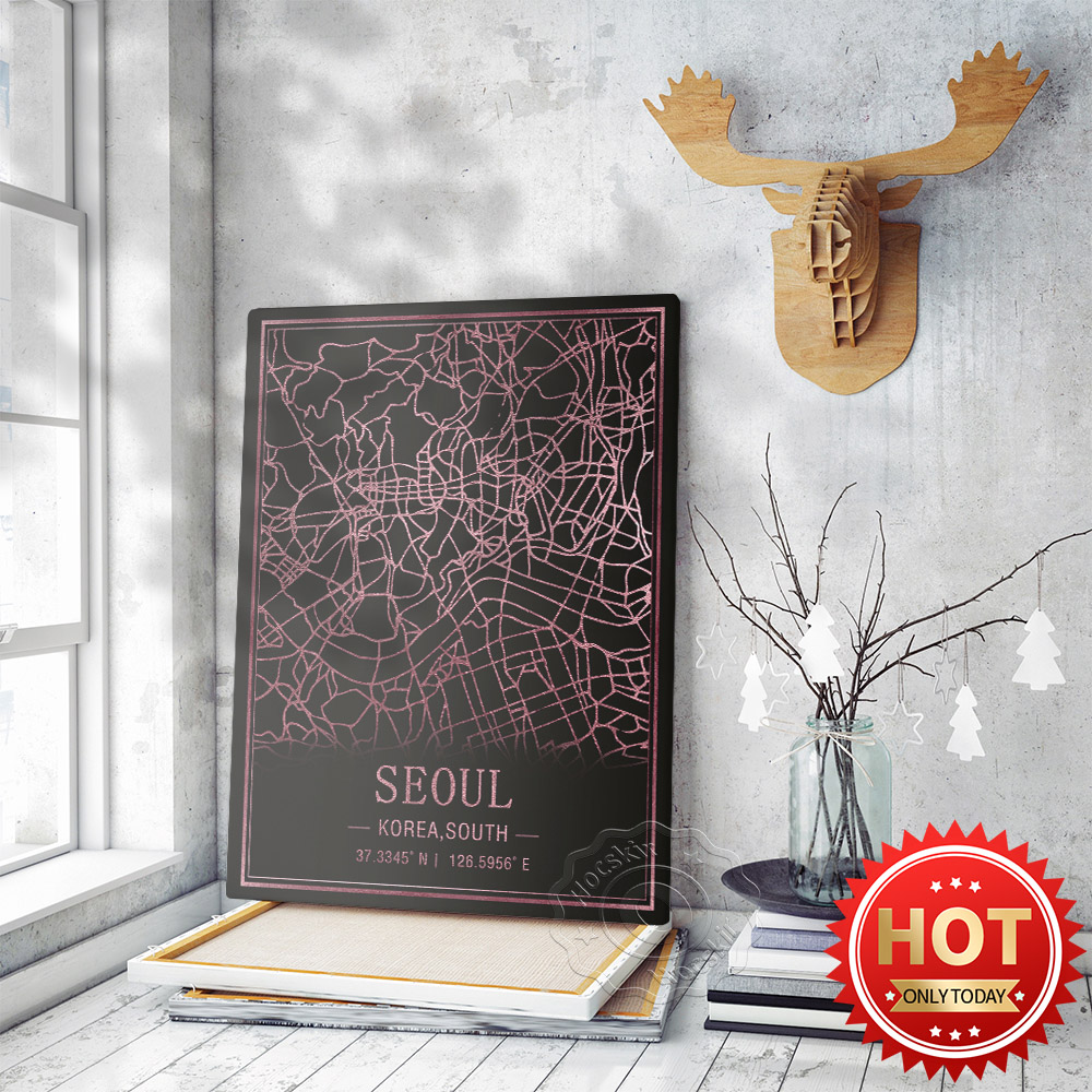 Seul kore güney haritası sanat - South Korea Lifestyle incelemesi ve fiyatı